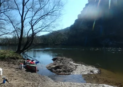 bivouac devant